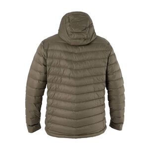 Parka Pluma Hw Pullay Con Gorro Verde Oliva